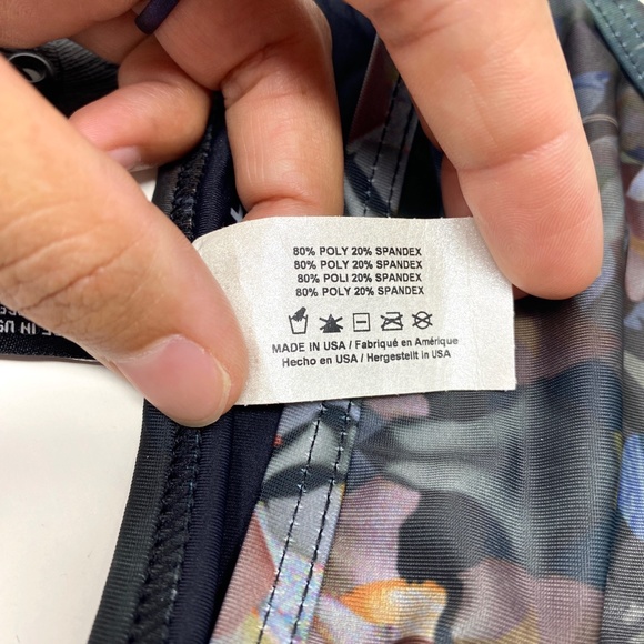 Tavik Womens Jayden Moderate Swim Bottom ONLY in Petale Noir Small - Picture 6 of 8